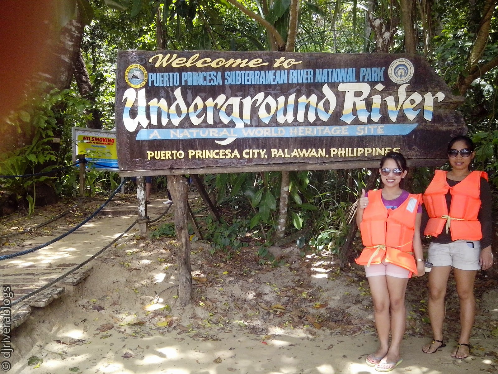 Puerto Princesa Underground River welcome sign