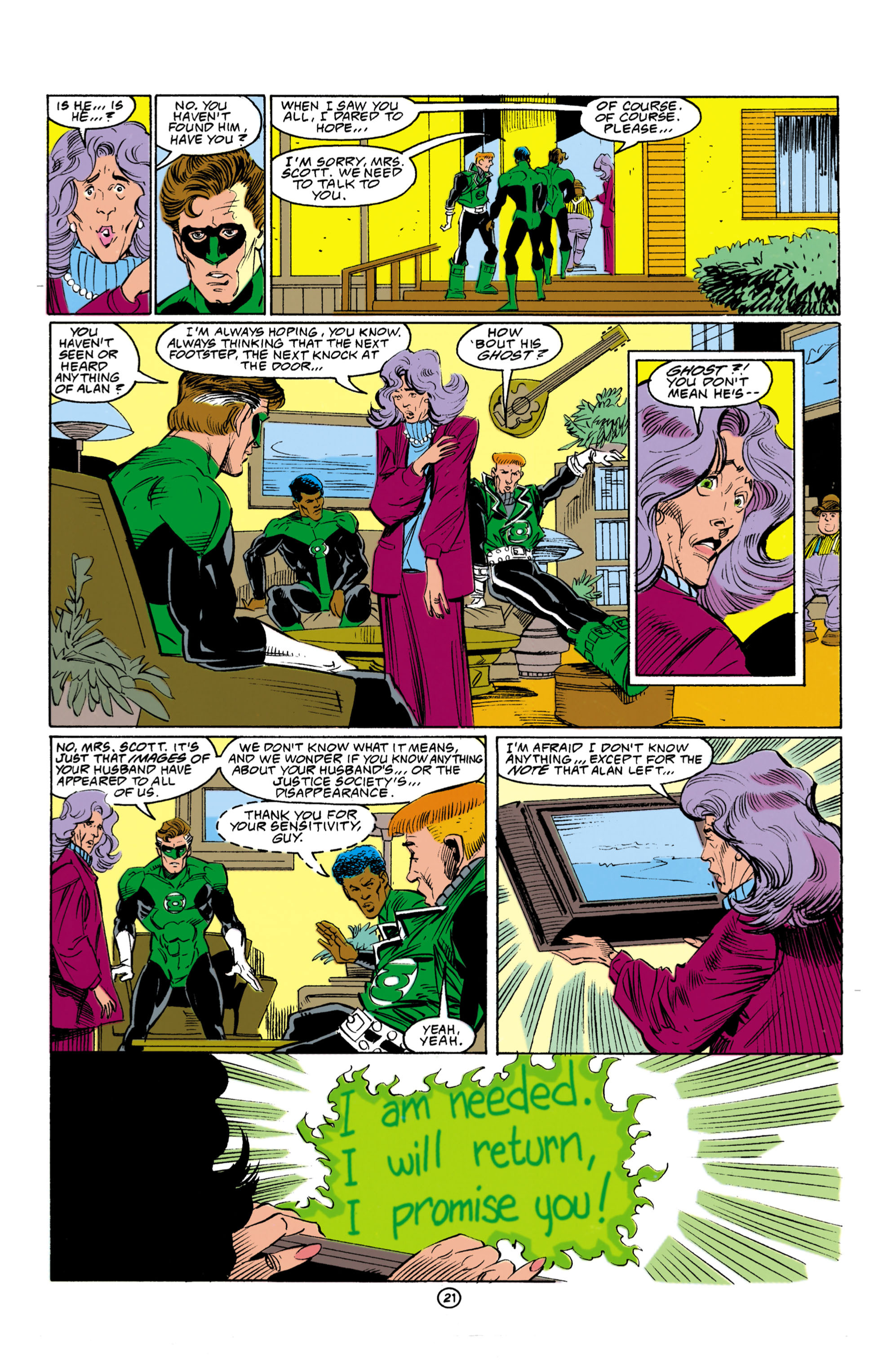 Read online Green Lantern (1990) comic -  Issue #19 - 22