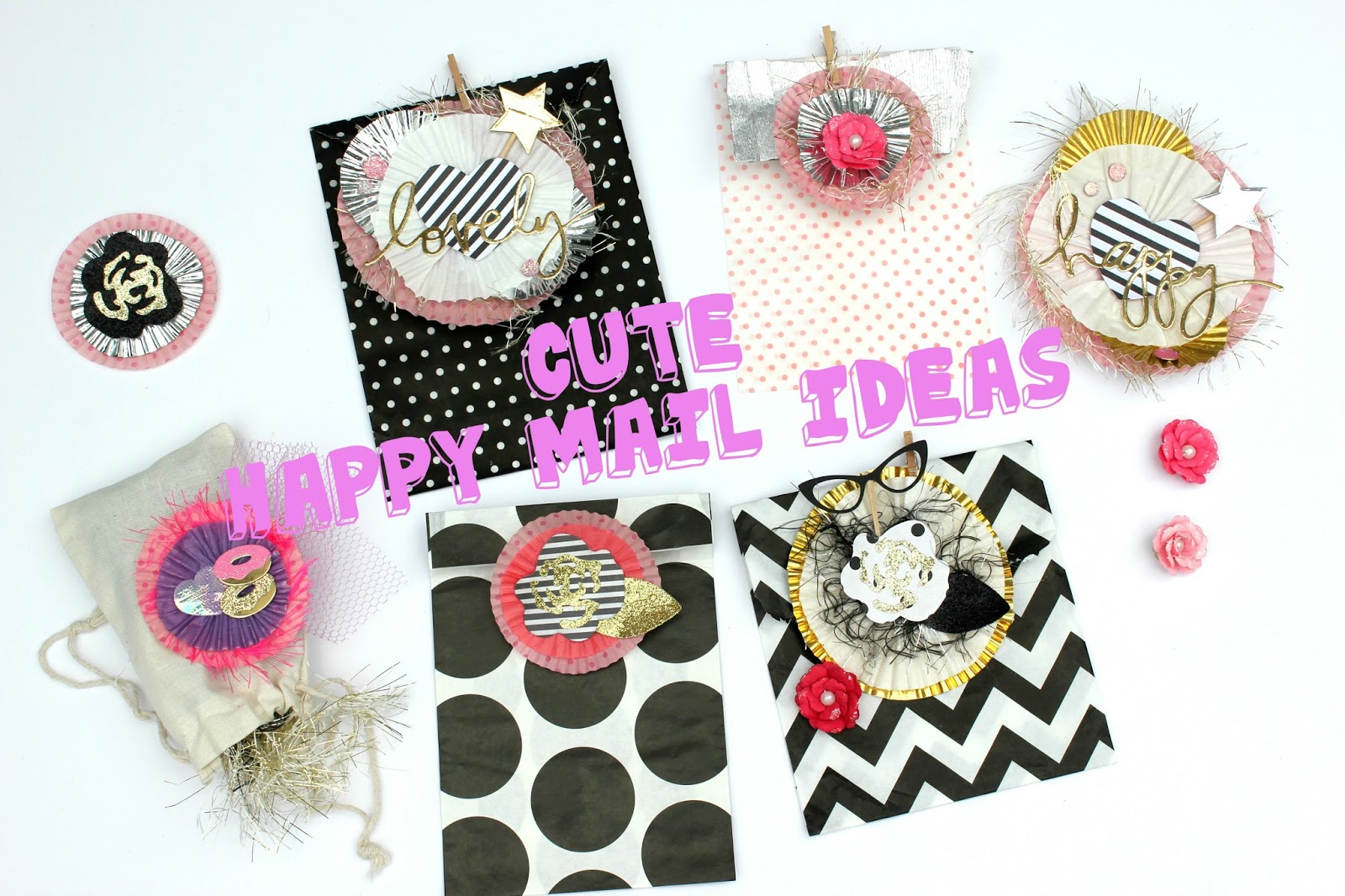 . DIY Embellishments Using Cupcake Liners and Toothpicks!