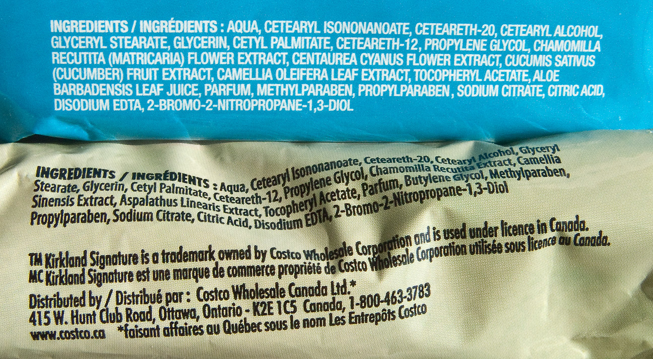 WARPAINT and Unicorns Kirkland Signature PreMoistened Daily Facial