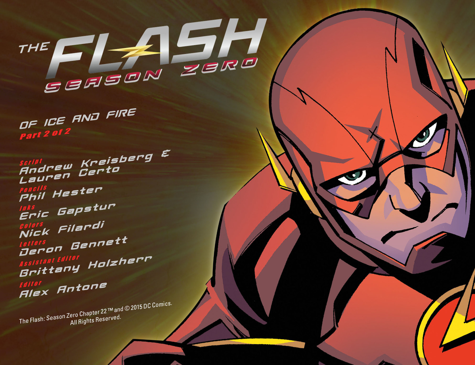 Read online The Flash: Season Zero [I] comic -  Issue #22 - 2