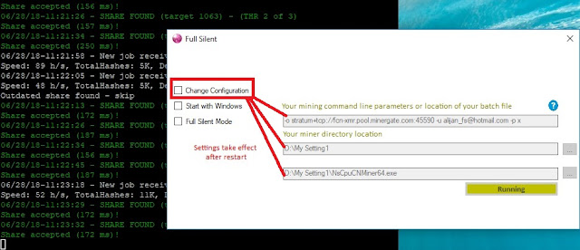 Convert your console CPU/GPU miner into silent mode | Hidden Miner | Minergate Convert your console CPU/GPU miner into silent mode | Hidden Miner | Minergate