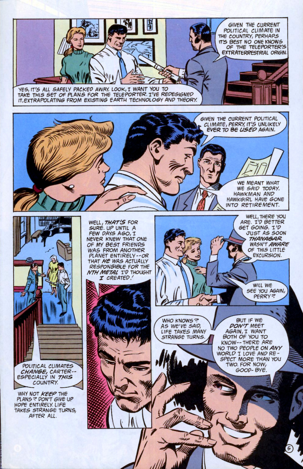 Read online Hawkworld (1990) comic -  Issue #21 - 6