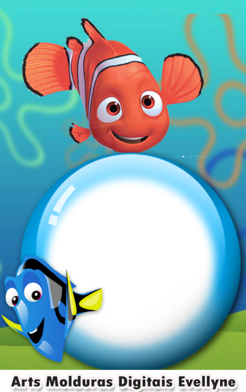 Arts Molduras Digitais Evellyne: Nemo