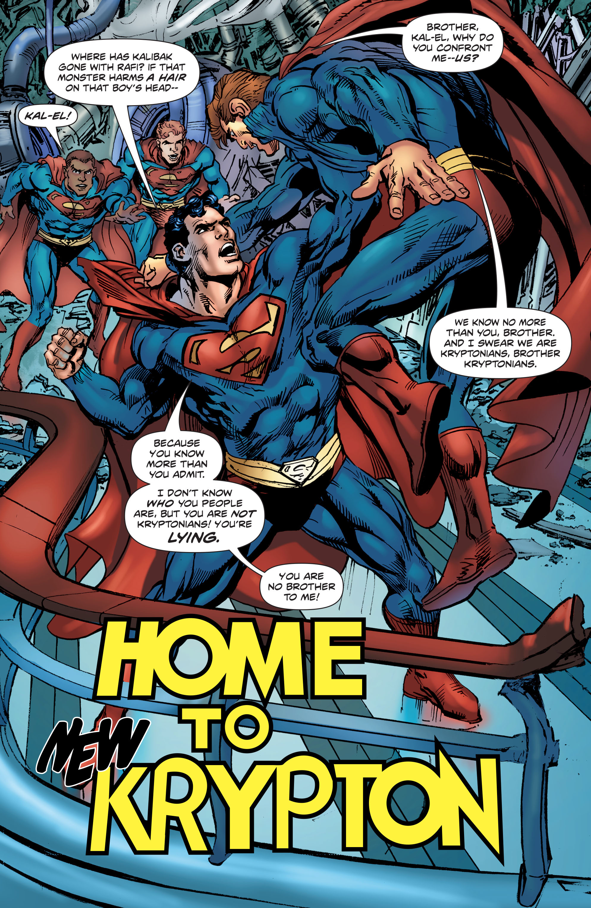 Read online Superman: The Coming of the Supermen comic -  Issue #3 - 3
