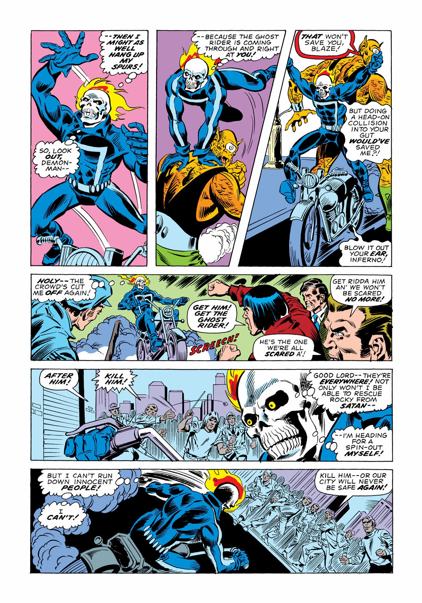 Read online Marvel Masterworks: Ghost Rider comic -  Issue # TPB 2 (Part 1) - 69