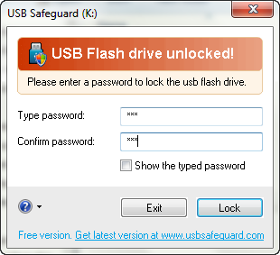 USB Safeguard pass Protect USB dengan mudah dengan USB Safeguard