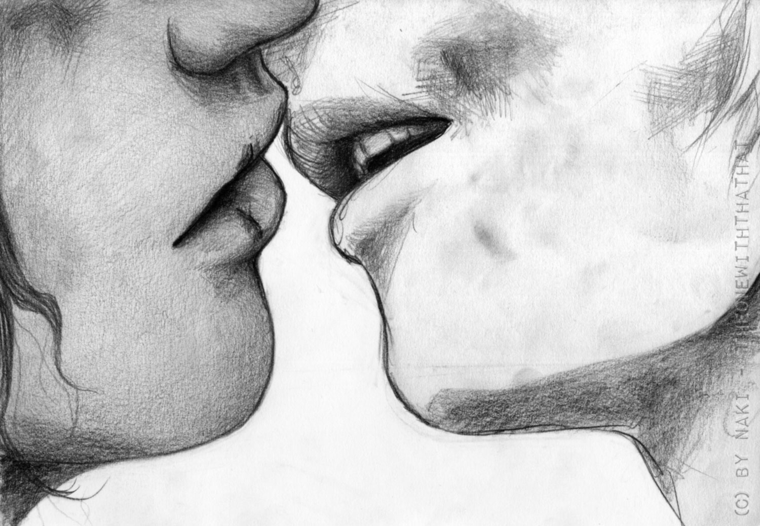 Drawing Skill Kissing Cheek Drawing Reference Lovethispic offers lip drawin...