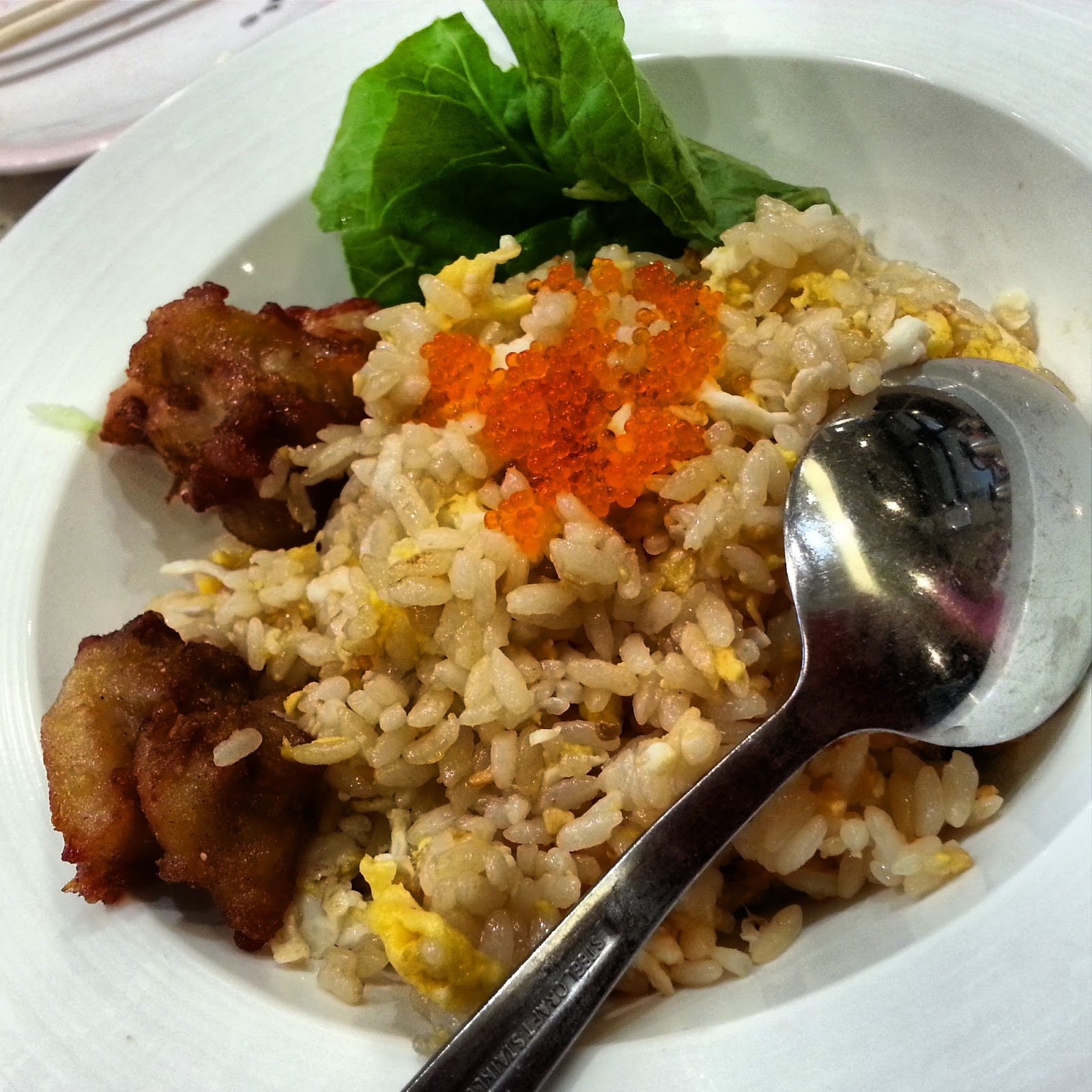 Chooyaya Secret Garden Garlic fried rice Sushi King Yang Lazat