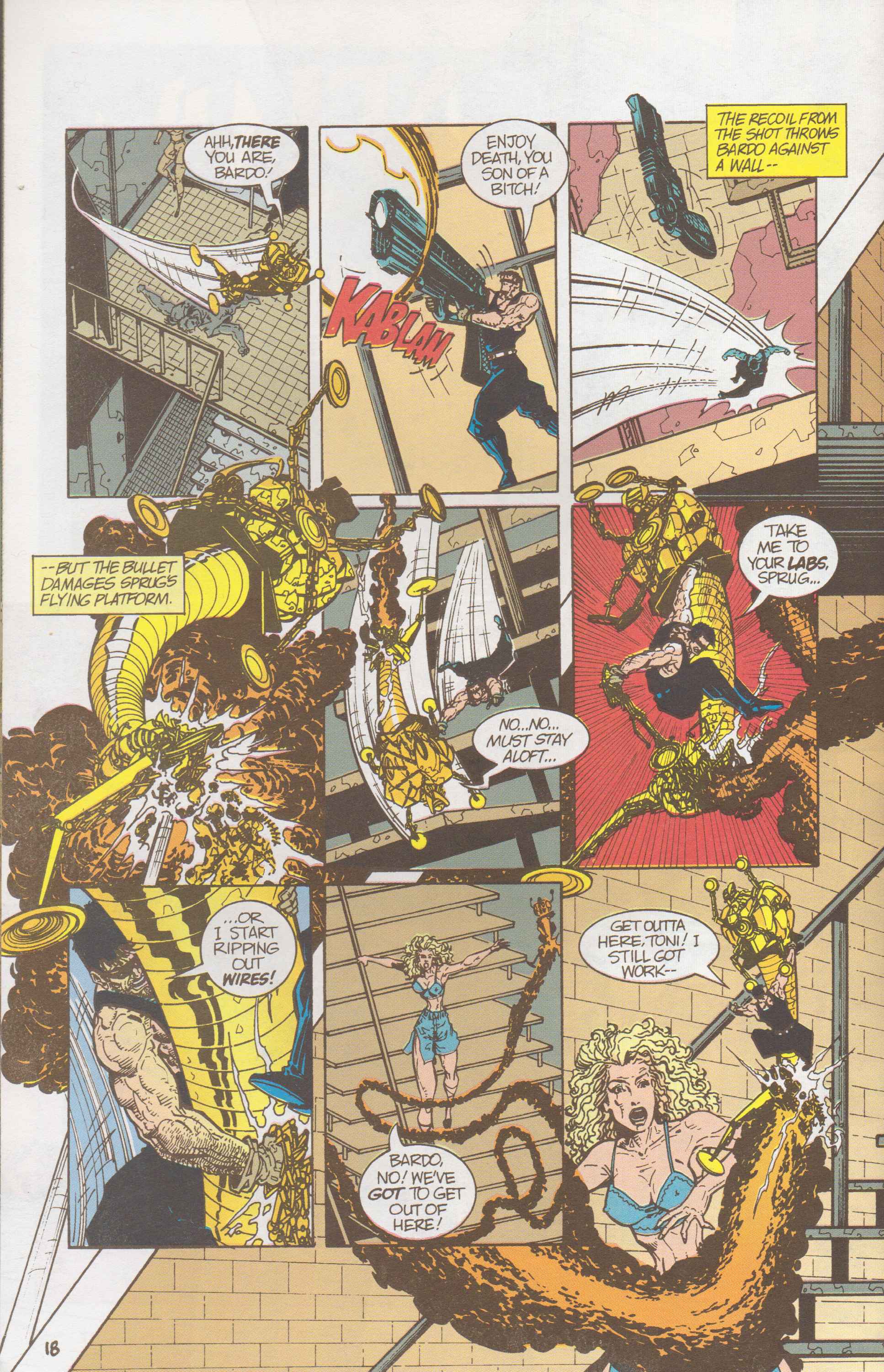 Read online Dollman comic -  Issue #4 - 18