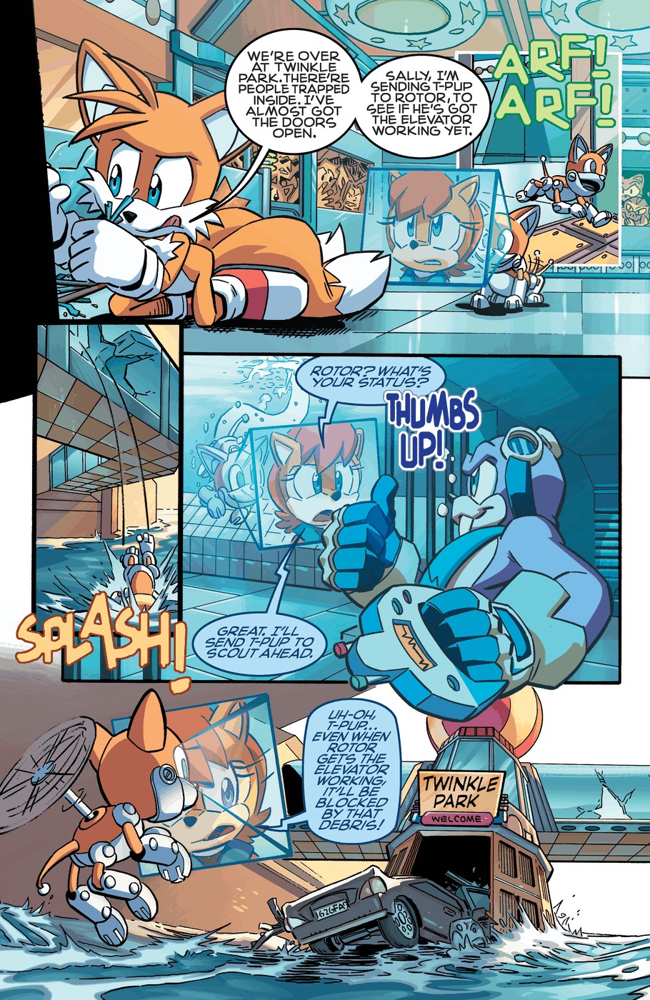 Read online Sonic The Hedgehog comic -  Issue #257 - 8