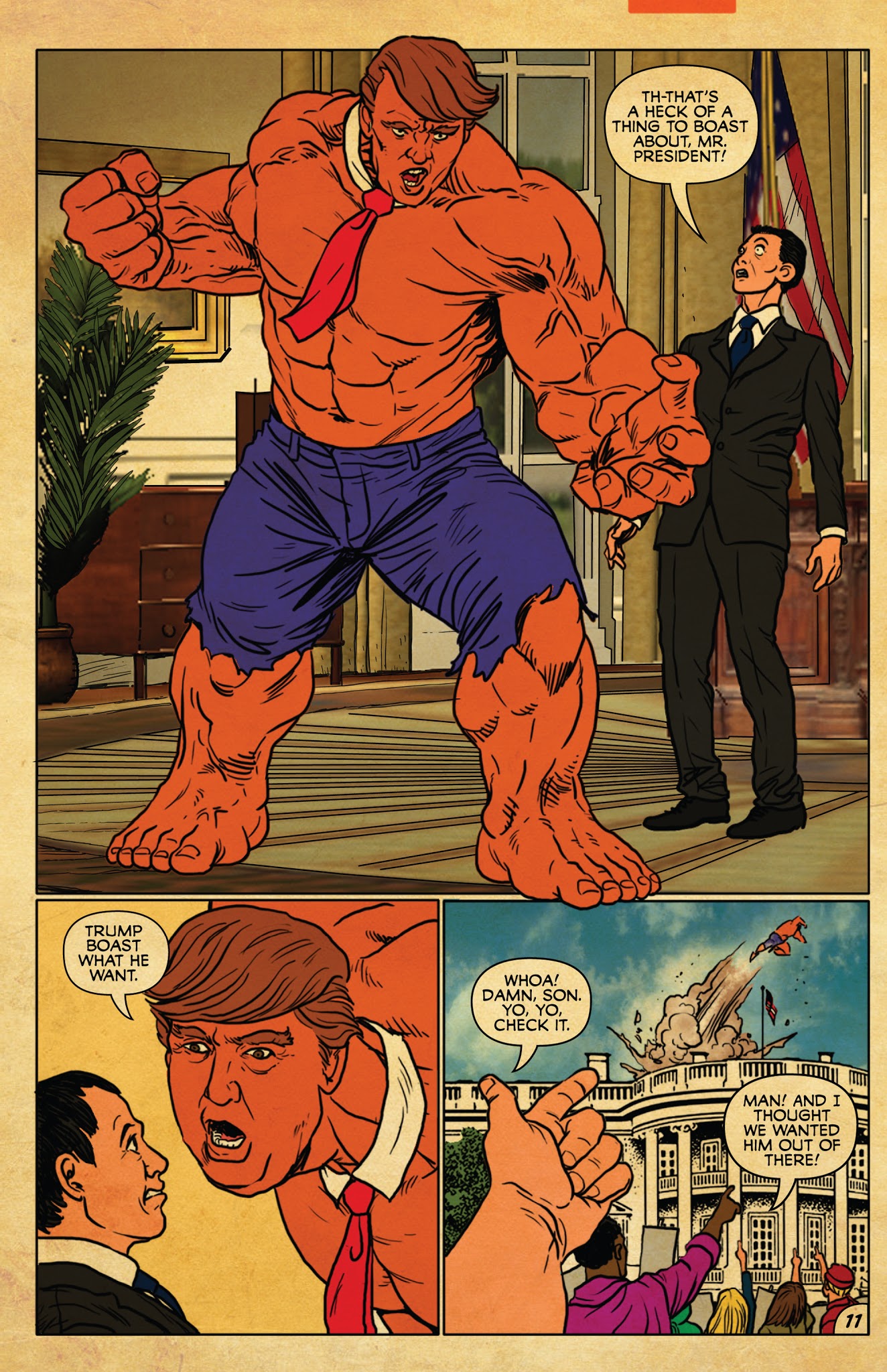 Read online Tremendous Trump comic -  Issue # Full - 13