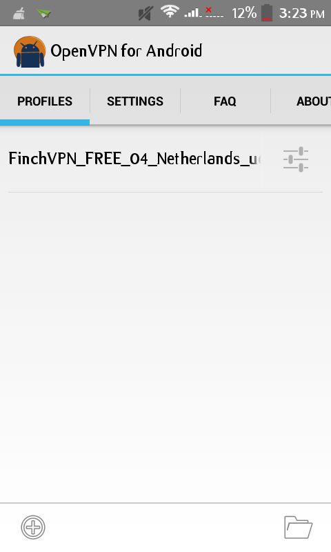 open vpn android app import open vpn config files