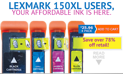 Lexmark 150XL compatible ink cartridges