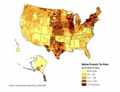 NAHB study reports on effective property tax rates across the country
