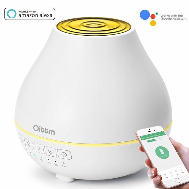 Save 40% On Oittm Smart WiFi Aroma Essential Oil Diffuser