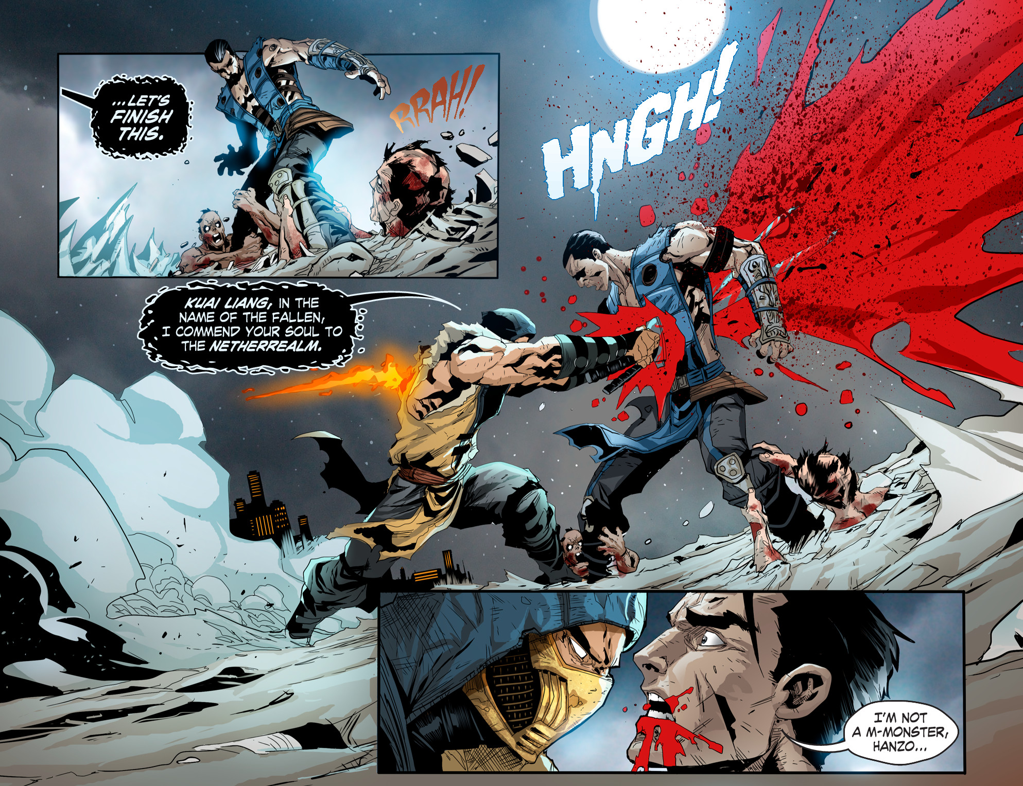 Read online Mortal Kombat X [I] comic -  Issue #15 - 16