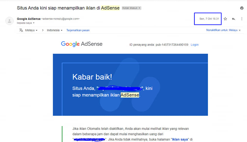 Add site melalui PGP