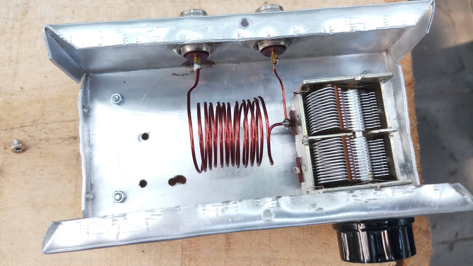 Redy Wibisono YD3RDW Homebrew HF Antenna Tuner