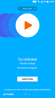 Google Play Music Subscription Service