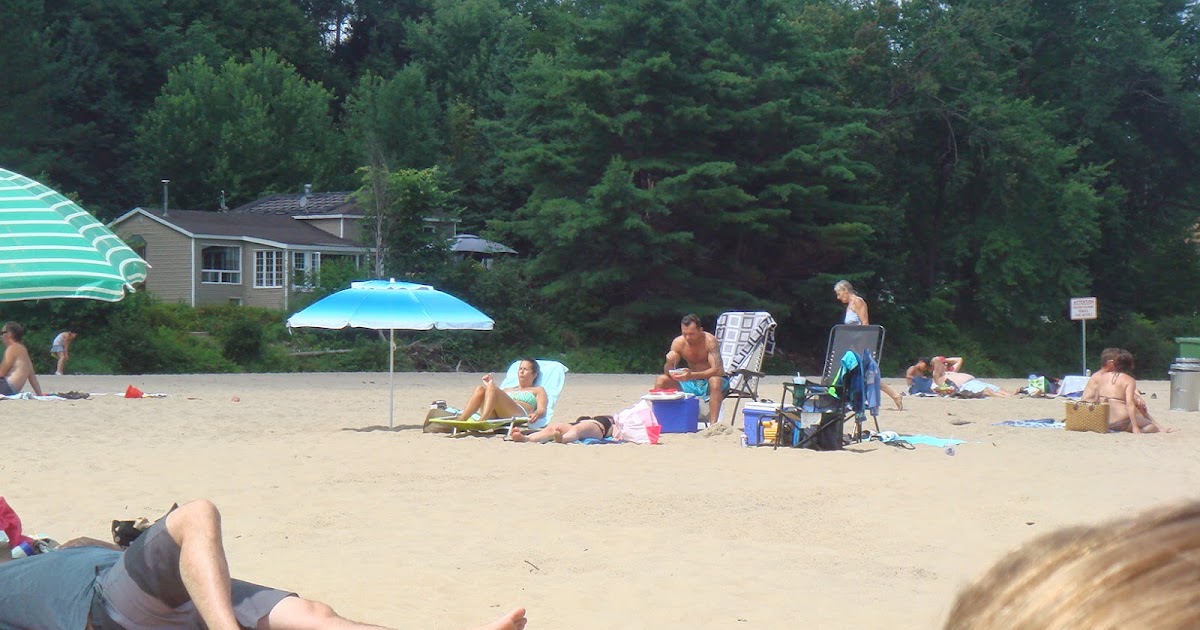 The Unofficial Guide to Mont Tremblant Swimming at Brebeuf Beach