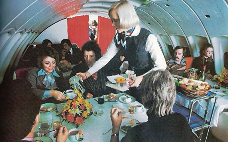 air travel 1970s