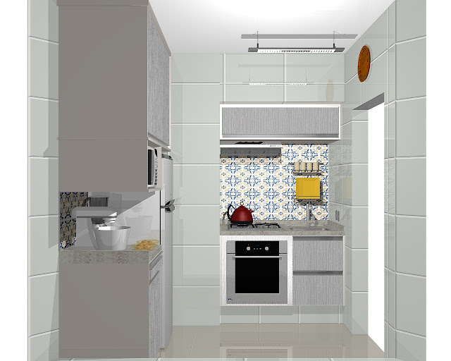 reforma da Mini cozinha por Edu Gomes. Blog Achados de Decoração