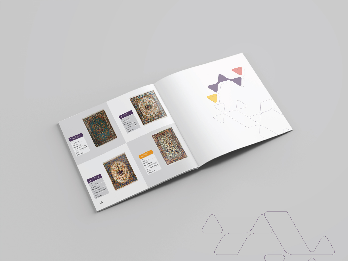 Carpets Catalog Design deep designs