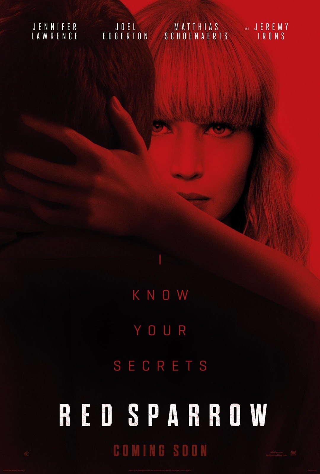 Sammenligne Før petulance Fred Said: MOVIES: Review of RED SPARROW: Spy by Seduction