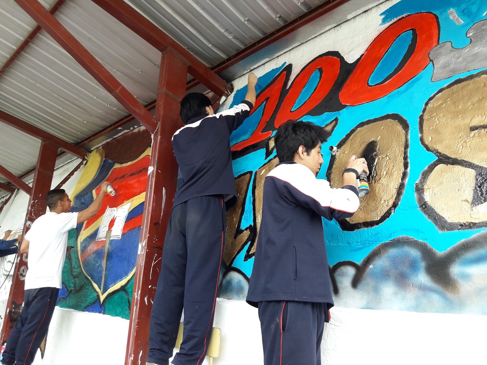 Concurso de Murales UNIDAD EDUCATIVA "10 DE AGOSTO"