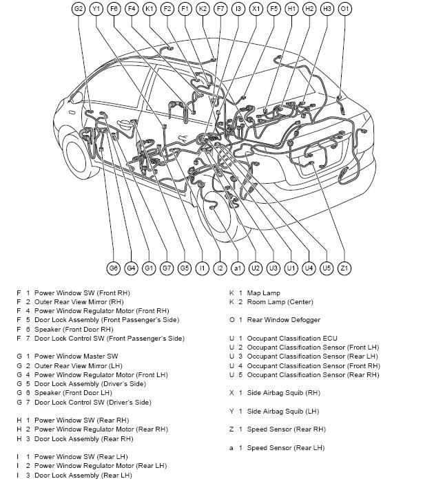 Toyota yaris electrical diagram