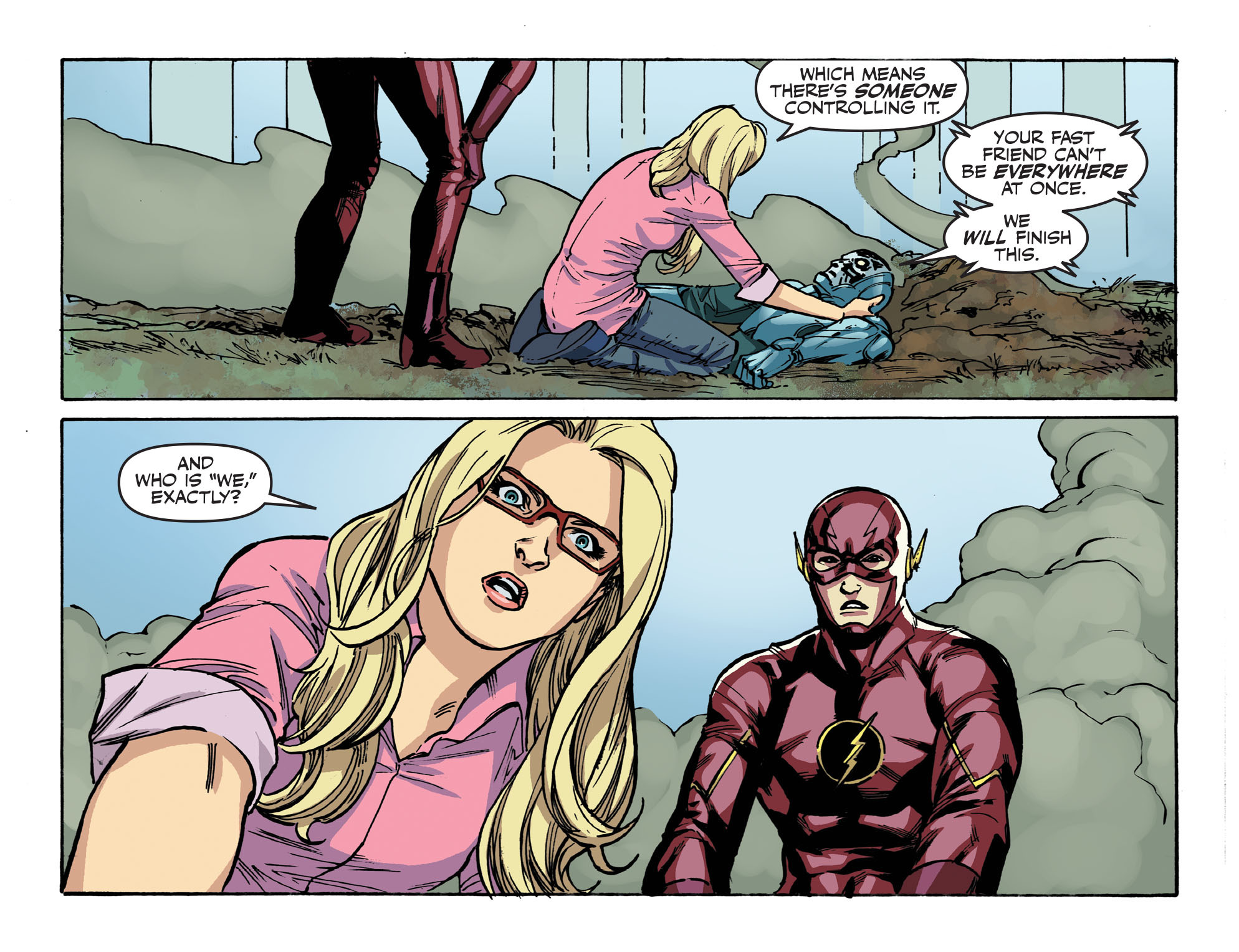 Read online The Flash: Season Zero [I] comic -  Issue #10 - 21