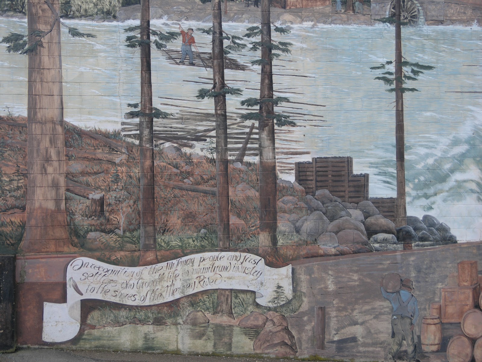 Retire from the usual in Liverpool, Nova Scotia Liverpool's Murals of