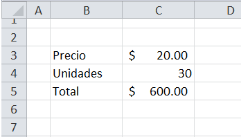 Cálculo Automático en Excel