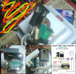 20 jam joule thief mini inverter circuit