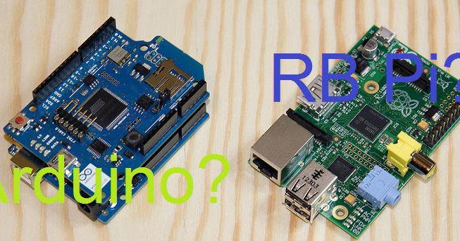 What is the difference between the Raspberry Pi and the Arduino?