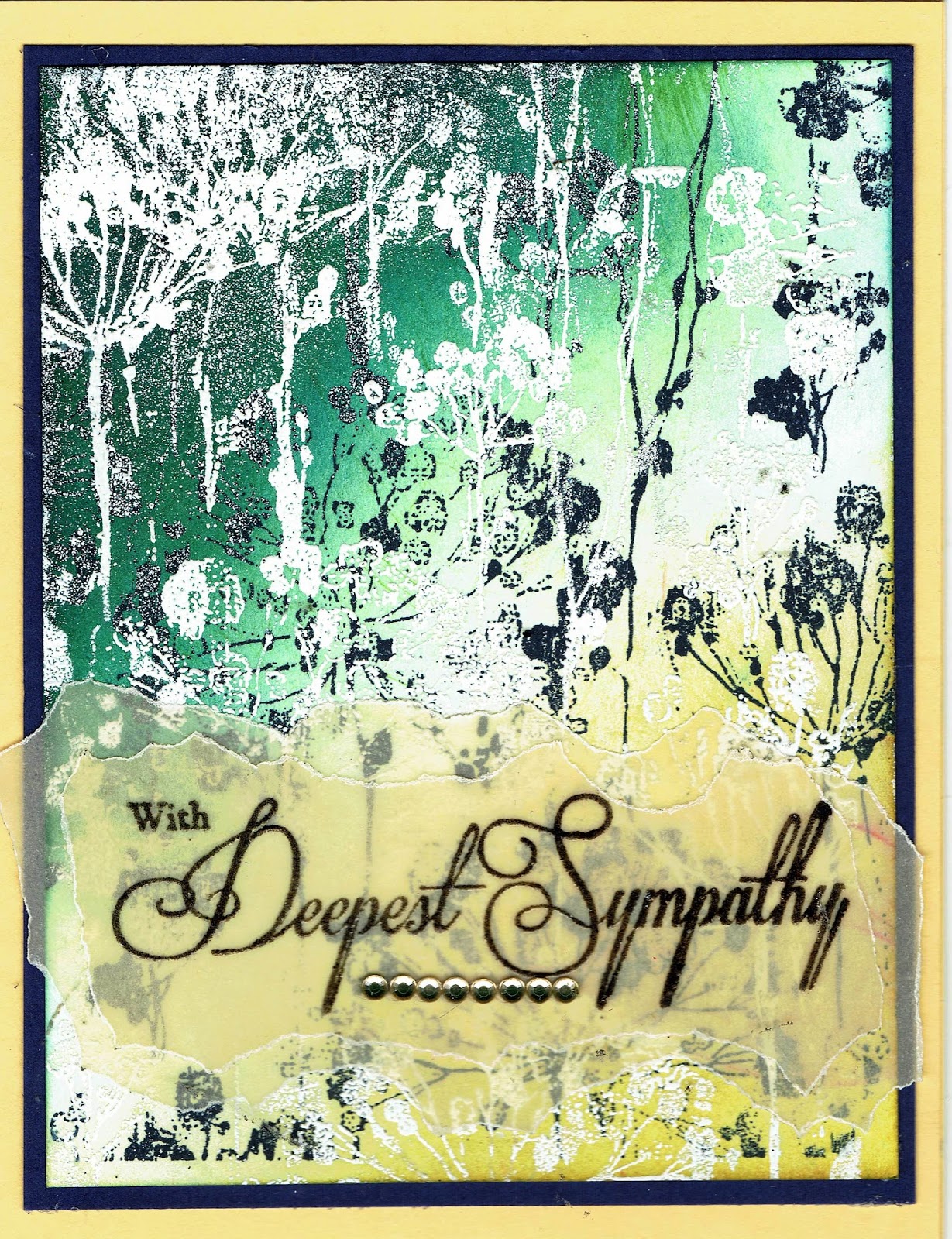 Judy&rsquo;s Stamp Art: Deepest Sympathy