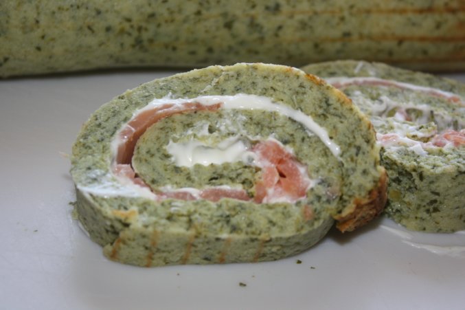 dies´und das und süsse Sachen...: Spinat-Lachs-Rolle