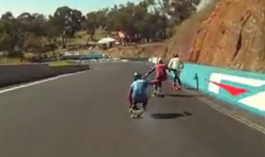 My life is going downhill fast How to brake on a Skateboard