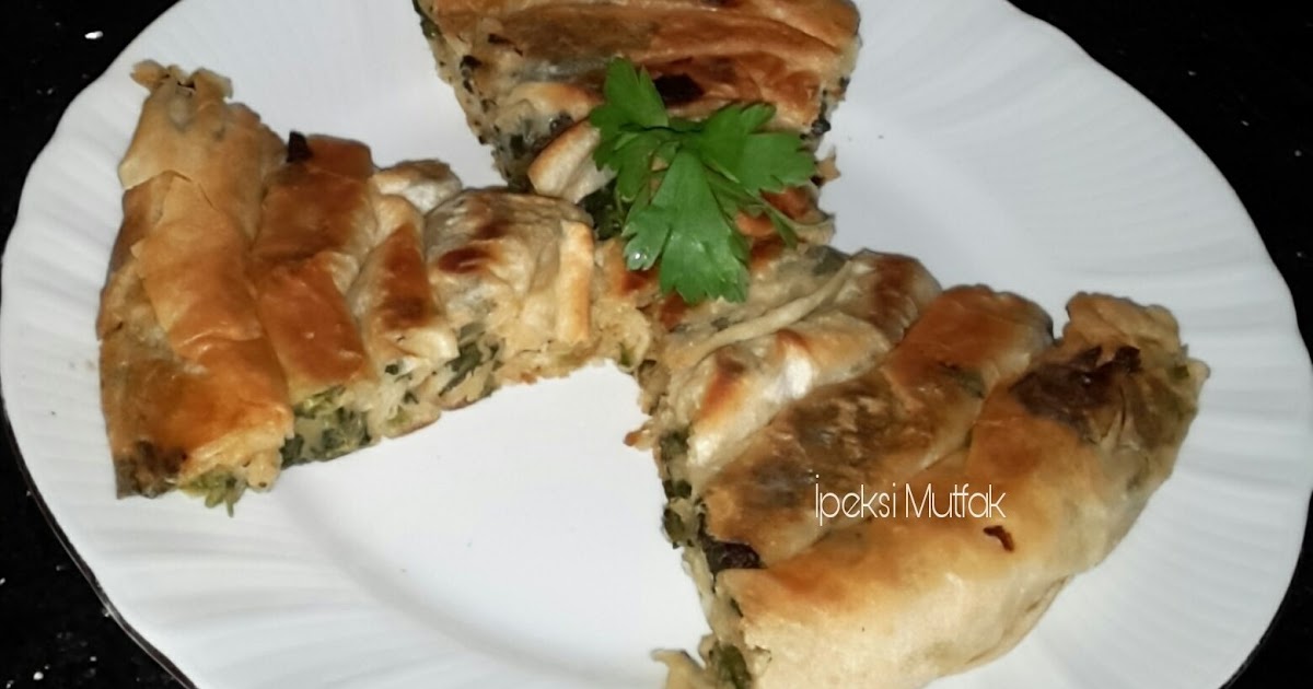 İpeksi Mutfak Ispanaklı Tava Böreği