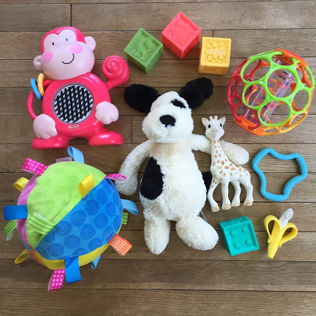 PolkaDotty Place Fletcher 46 Months & Fave Baby Toys