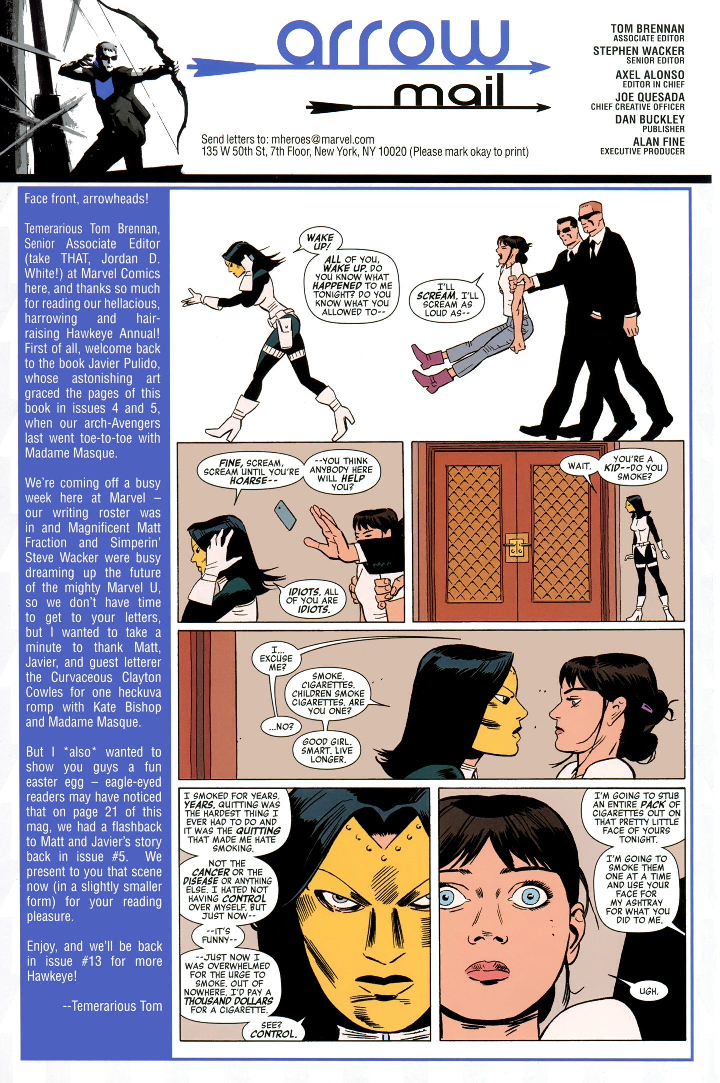 Read online Hawkeye (2012) comic -  Issue # Annual 1 - 30