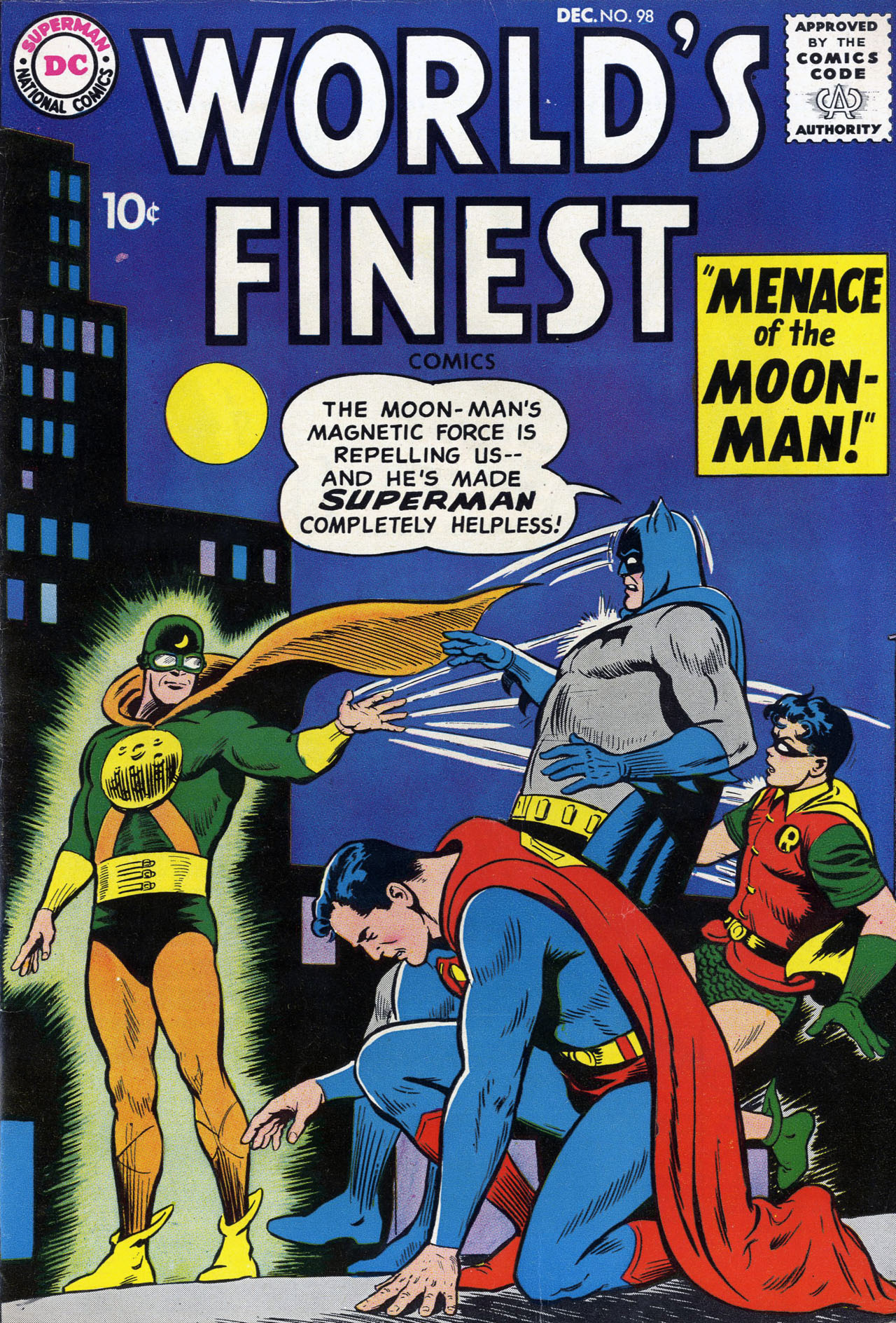 Read online World's Finest Comics comic -  Issue #98 - 1