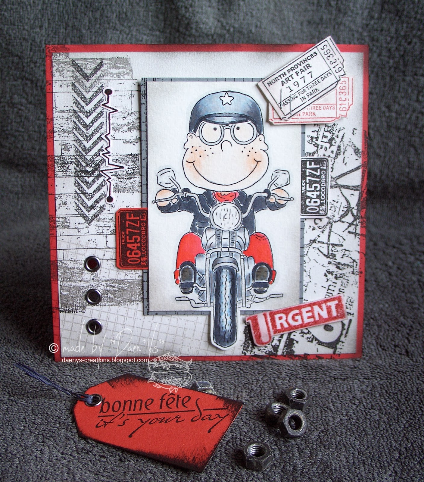 Let S Take Time Geburtstagskarte Fur Motorradfan