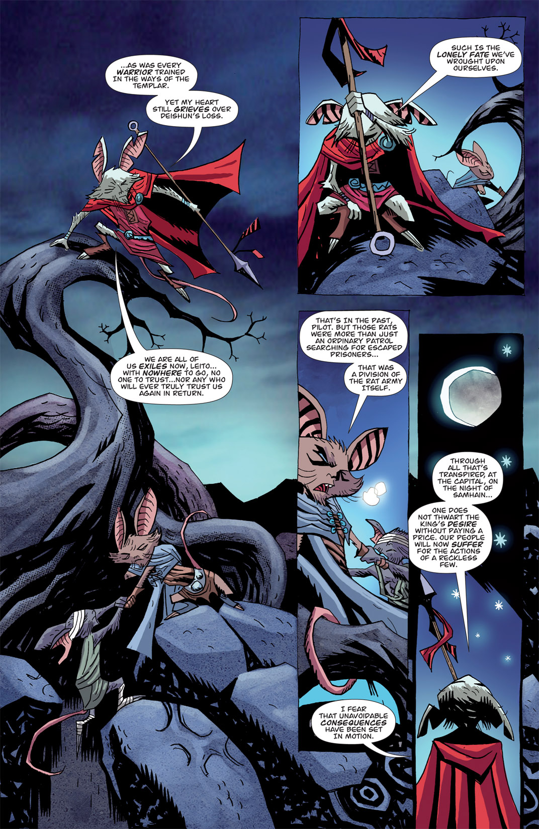 Read online The Mice Templar Volume 3: A Midwinter Night's Dream comic -  Issue #4 - 8
