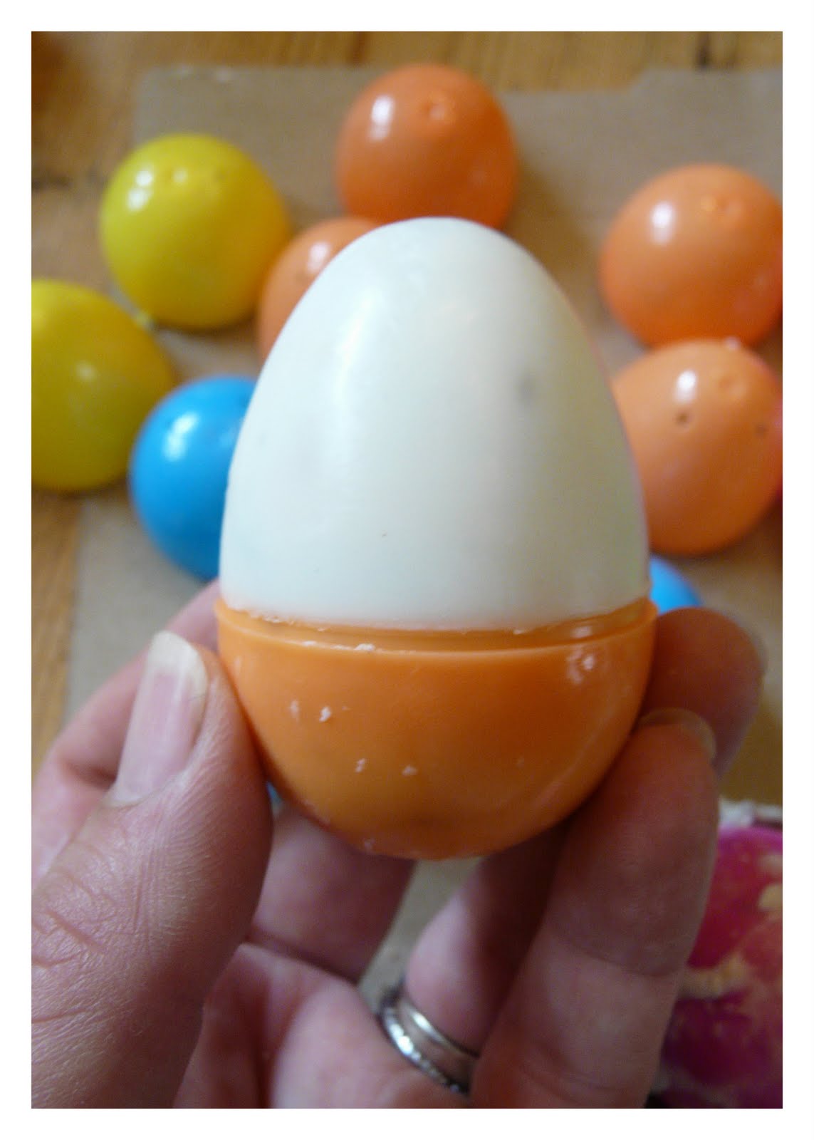 How to Make Lavender EggShaped Soaps By Reurposing Plastic Easter Eggs