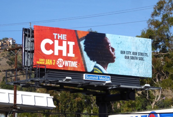 The Chi season 1 billboard