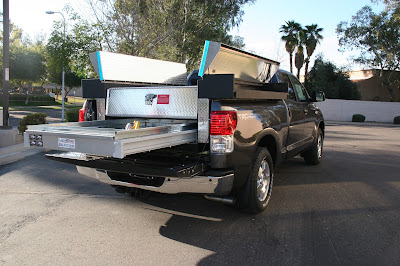 Service Body for Pickup Trucks with 1000 lb Capacity Drawer