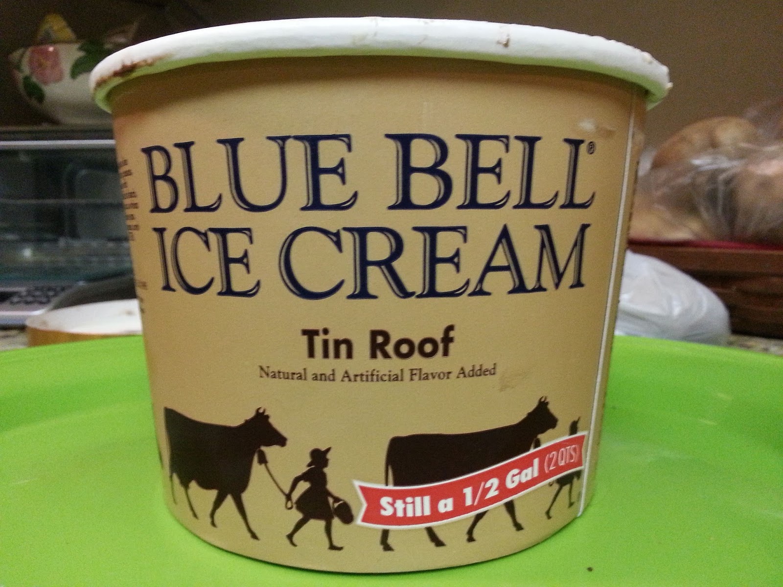 food and ice cream recipes READER REVIEW Steve's Review of Blue Bell Tin Roof