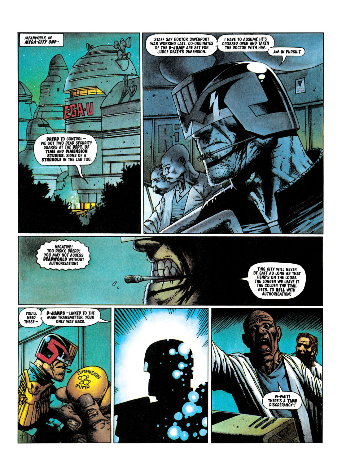 Read online Judge Dredd: The Complete Case Files comic -  Issue # TPB 25 - 130